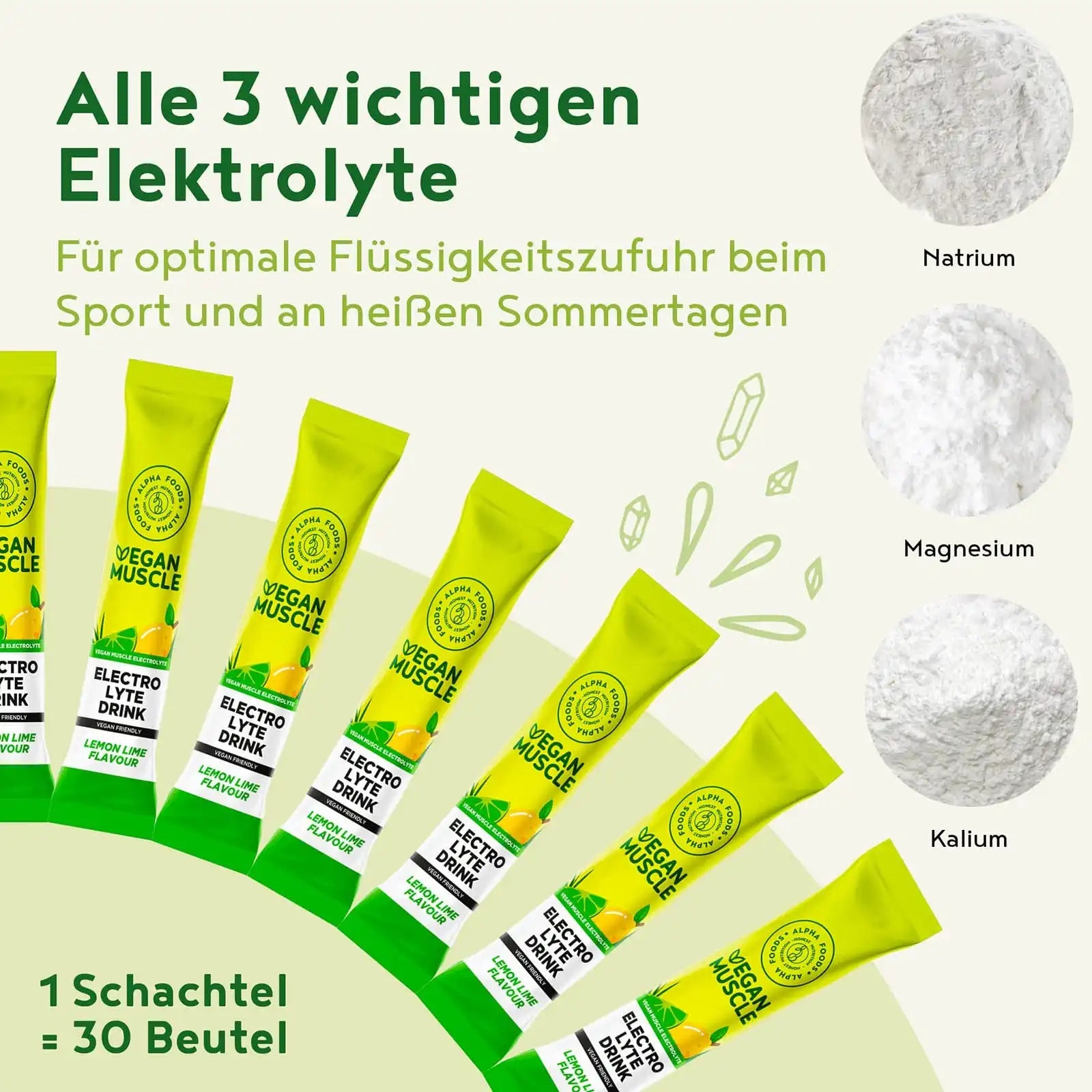 A+ One - Electrolyte Pulver - Lemon & Lime