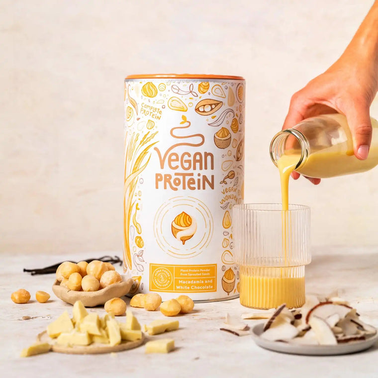 Vegan Protein - Weiße Schokolade Macadamia