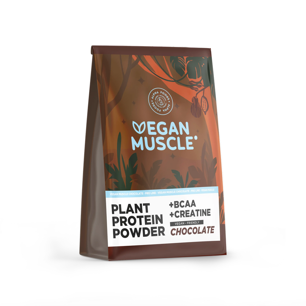 Vegan Muscle Protein - Schoko