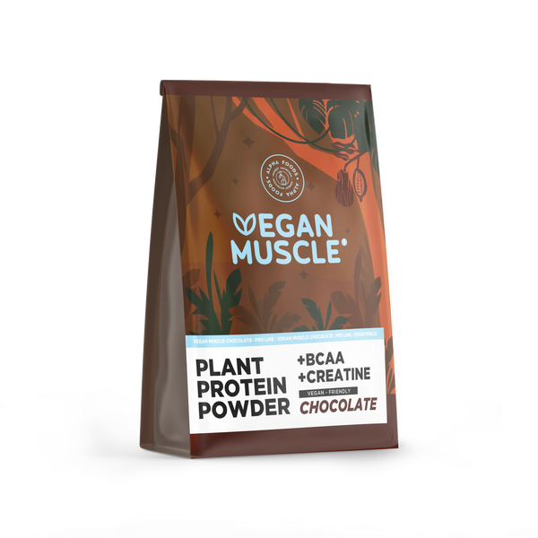 Vegan Muscle Protein - Schoko