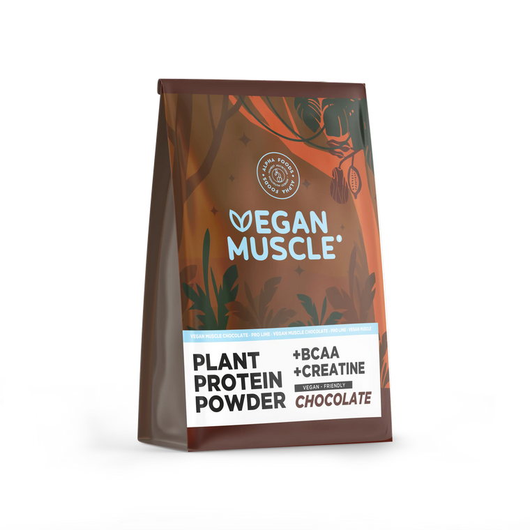 Vegan Muscle - Kreatin & BCAA Protein - Schoko