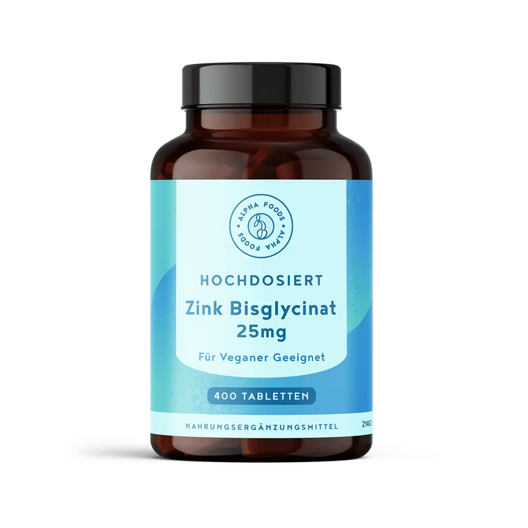 Zink Tabletten - Zink Bisglycinat 25 mg