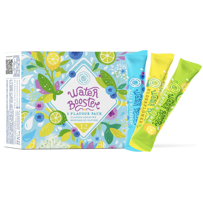 Water Booster Getränkepulver - Multi-Flavour Pack - Kostenloses Geschenk