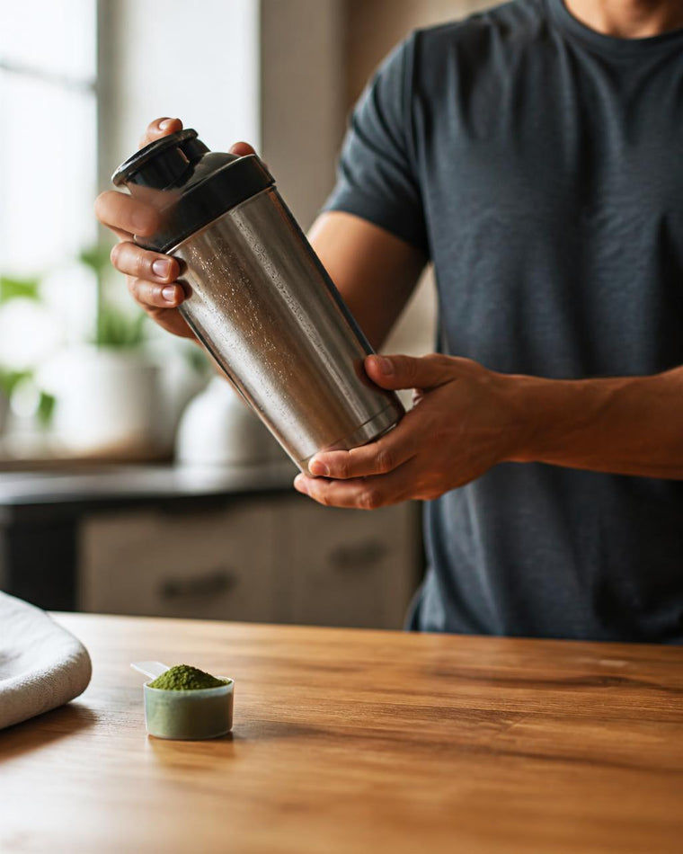 Ein Shake ersetzt fünf Nahrungsergänzungsmittel