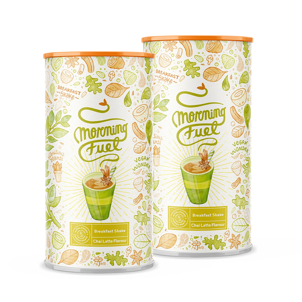 Morning Fuel Frühstücksshake - Chai Latte Multipack (2x500g)