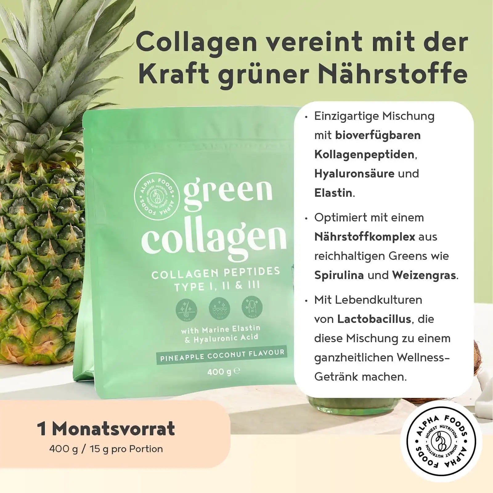A+ One - Green Collagen