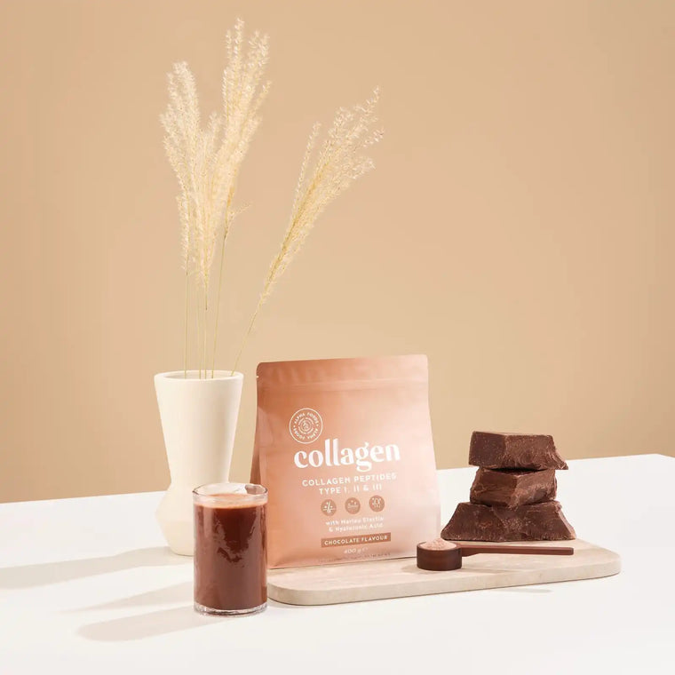 Collagen mit Elastin & Hyaluronsäure - Schokolade