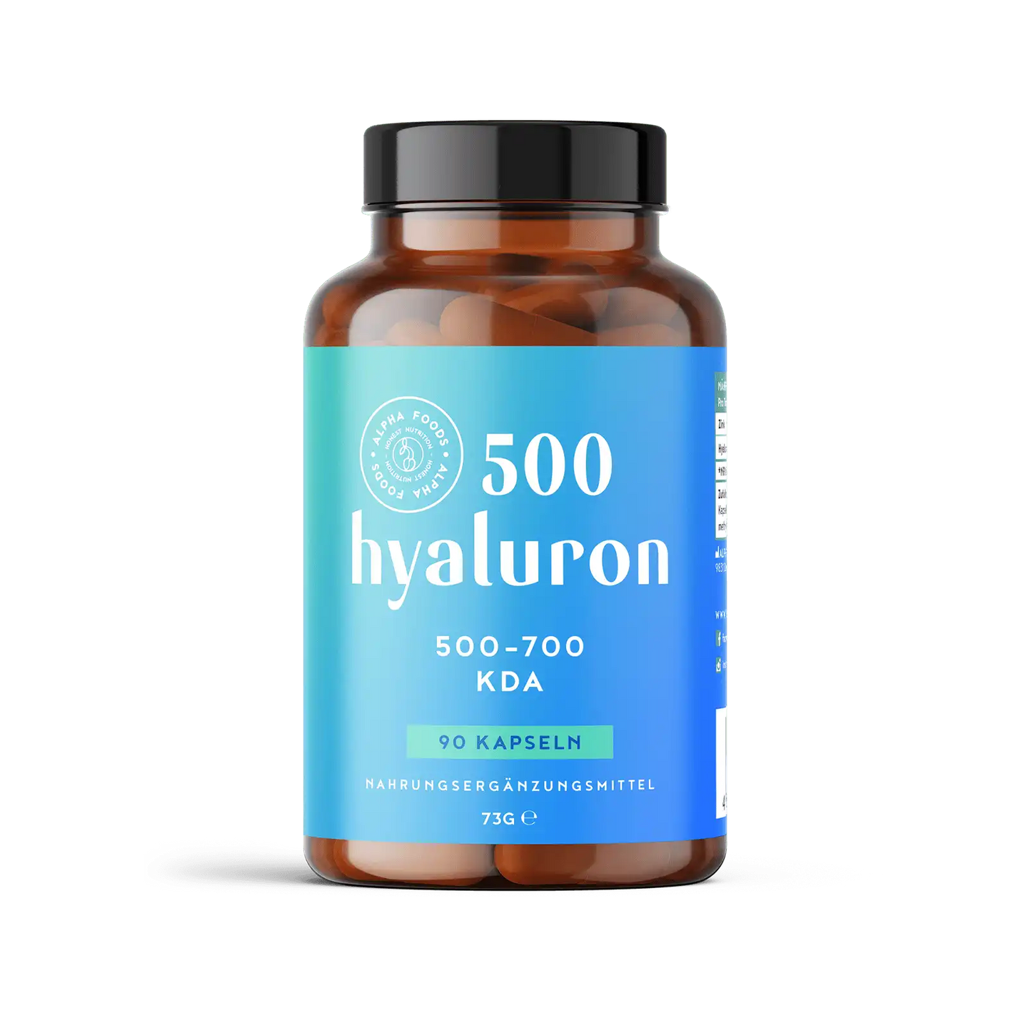 Hyaluron 500 Kapseln mit Zink