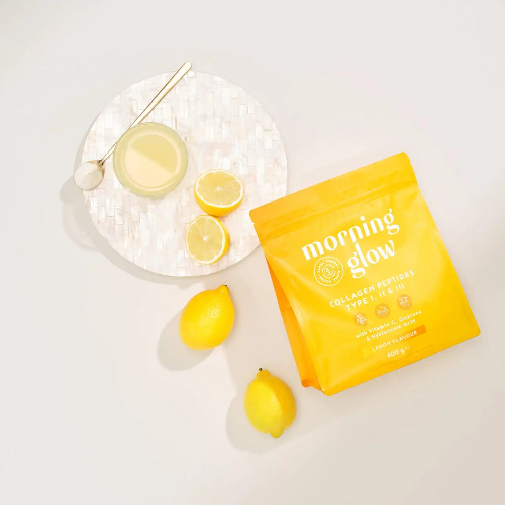 Morning Glow Collagen - Pulver mit Vitamin C und E