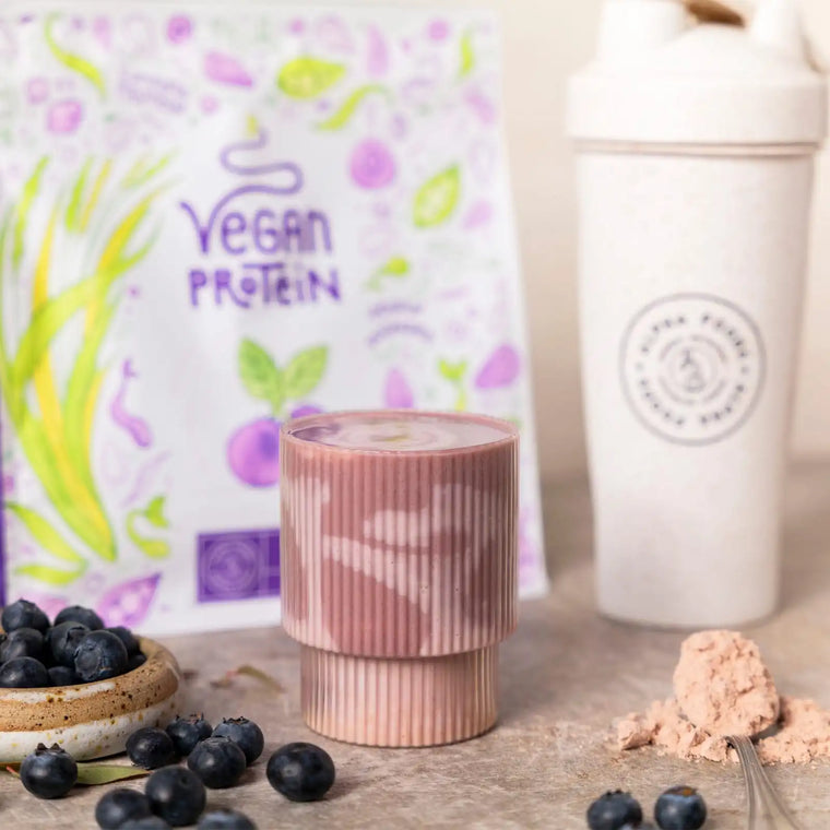 Vegan Protein Blaubeere