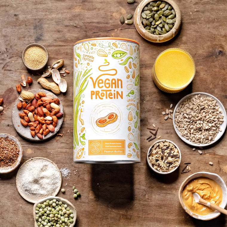 Veganes Proteinpulver - Erdnussbutter