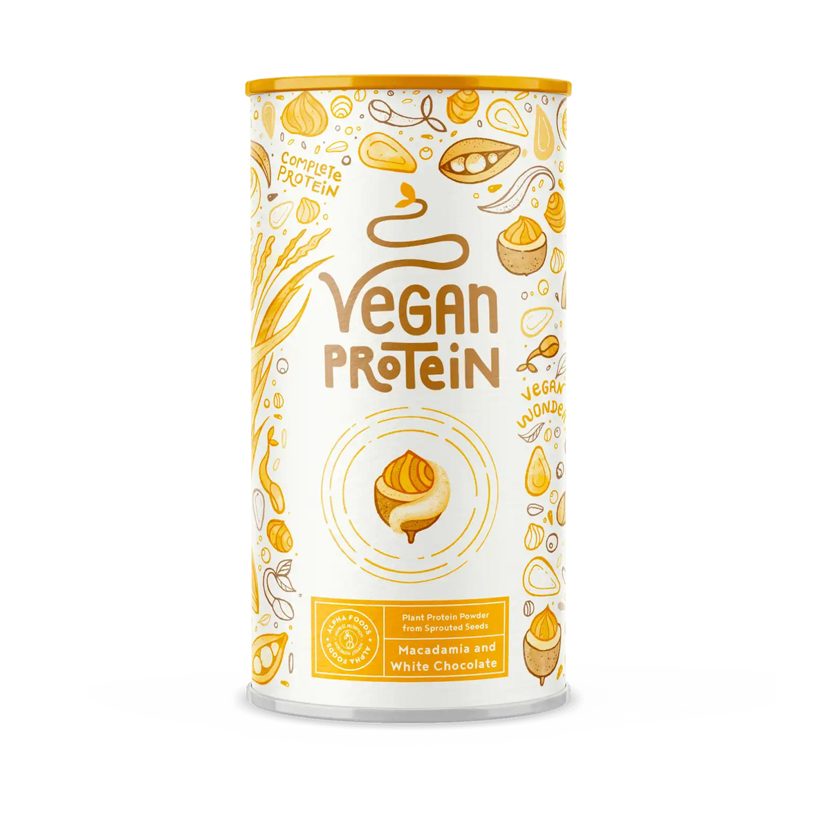 Vegan Protein - Weiße Schokolade Macadamia