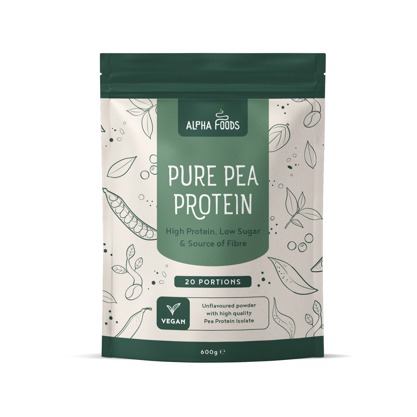Reines Erbsenprotein