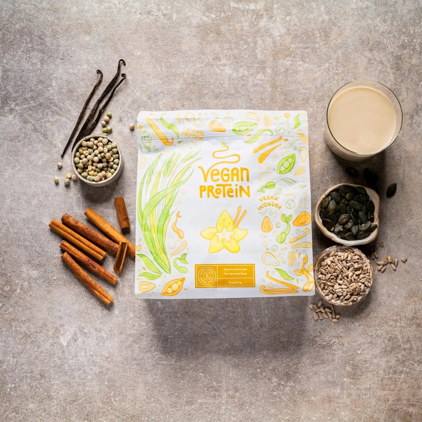 Vegan Protein - Vanille 2x600g